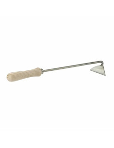 Stainless Steel Hand Hoe "Schrepel" 10 cm (Right-Handed) - Sneeboer Made in Holland