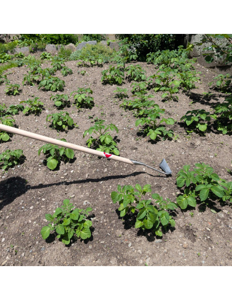Azada de Empuje "Jardin" de 14,5 cm en Acero Inoxidable Forjado a Mano - Sneeboer Made in Holland