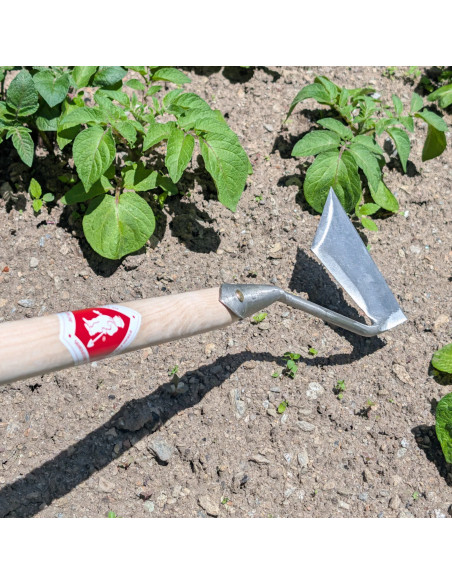 Handgeschmiedete Schuffel "Jardin" 14,5 cm aus Edelstahl - Sneeboer Made in Holland