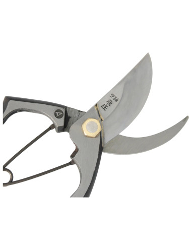 Professional 200 mm Aogami Steel Pruning Shears - Tobisho PS-04 Made in Japan