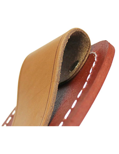 Funda en Cuero para Tijeras de Poda Ornamental, Topiaria 27 cm - Nishigaki N-207 Made in Japan