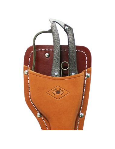 Leder Etuir für Gartenschere, Topiari- Formschnittschere 27 cm - Nishigaki Made in Japan
