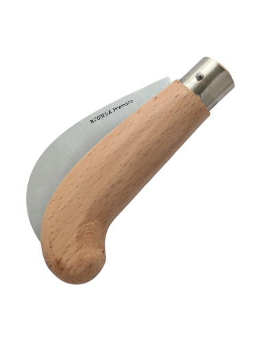 Corquete Plegable Artesanal 8 cm con Mango de Madera - Codega Made in Italy