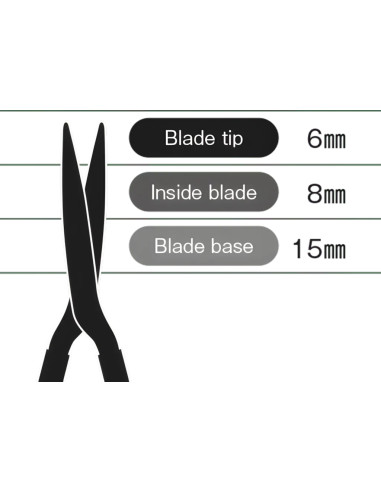 Cortasetos Japonés con Hoja Dentada 180mm Nokokari - Yoshioka Made in Japan