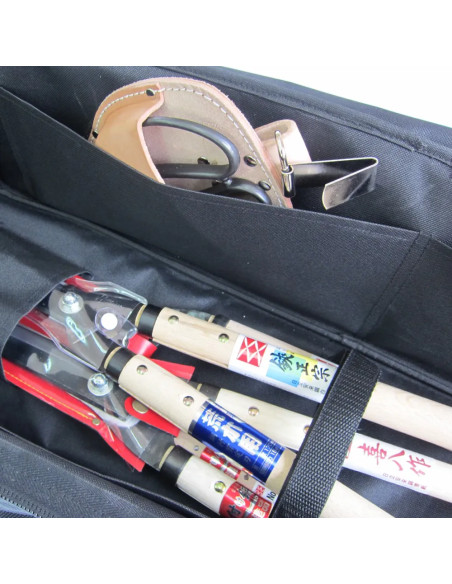 Bolsa Portaherramientas de Jardinería Profesional para Cortasetos y Cortarramas 90 cm - Yoshioka Hamono 602