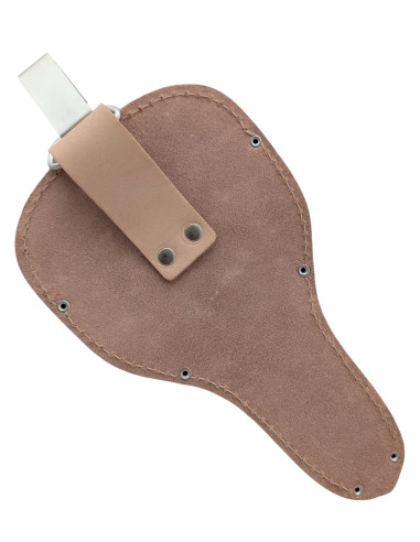 Genuine Leather Sheath with Hook for Bonsai and Garden Shears - Yoshioka Hamono 901