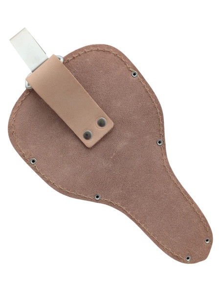 Genuine Leather Sheath with Hook for Bonsai and Garden Shears - Yoshioka Hamono 901