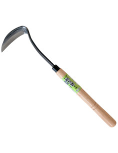 Sarchiello Giapponese, Falcetto per Erbacce con Manico Lungo Kezuri Kama - Ueda Seisakusho A-127 Made in Japan