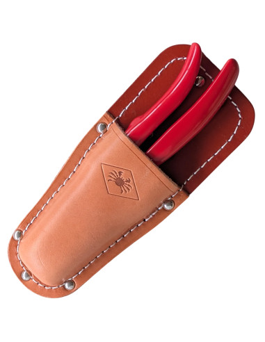 Sécateur KISUKE Big 9 avec Etui en Cuir – Nishigaki Fabriqué au Japon