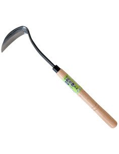Sarchiello Giapponese, Falcetto per Erbacce con Manico Lungo Kezuri Kama - Ueda Seisakusho A-127 Made in Japan
