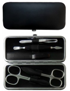 Set Manicure 5 Pezzi in Vera Pelle - Tenartis Made in Italy