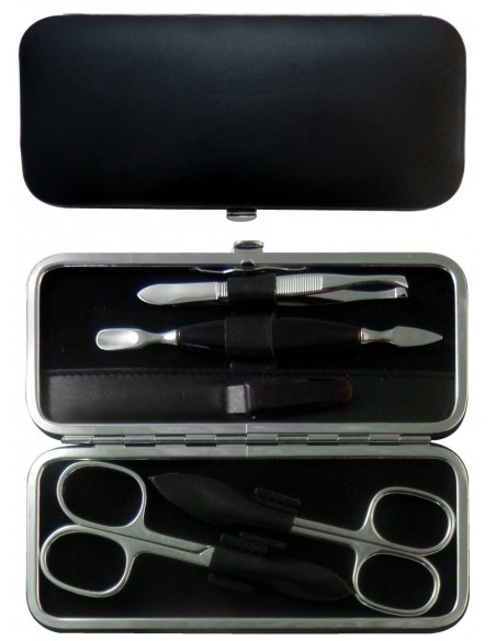 Set Manicure 5 Pezzi in Vera Pelle - Tenartis Made in Italy